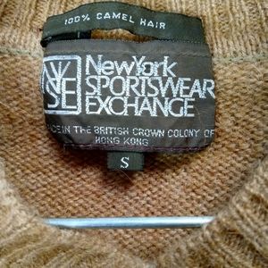 🐫🧤100% Camel Hair By NYSE,Vintage🛍🧥Size Small,A Fabulous Gift Giving.🎁